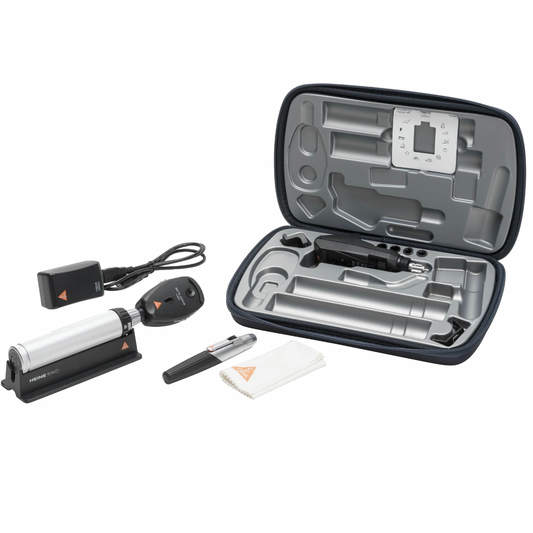 HEINE LED Ophthalmic Student Set "Mobile". Beta 200S LED Ophthalmoscope & LED Retinoscope.