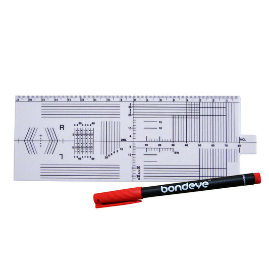 Frame Rule (City Rule) with Hydrophobic pen (red)