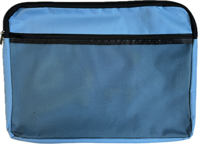 A4 Canvas Dispensing Bag - Blue