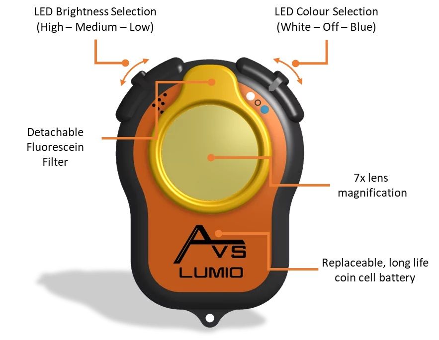 AVS Lumio Portable Anterior Eye Inspector